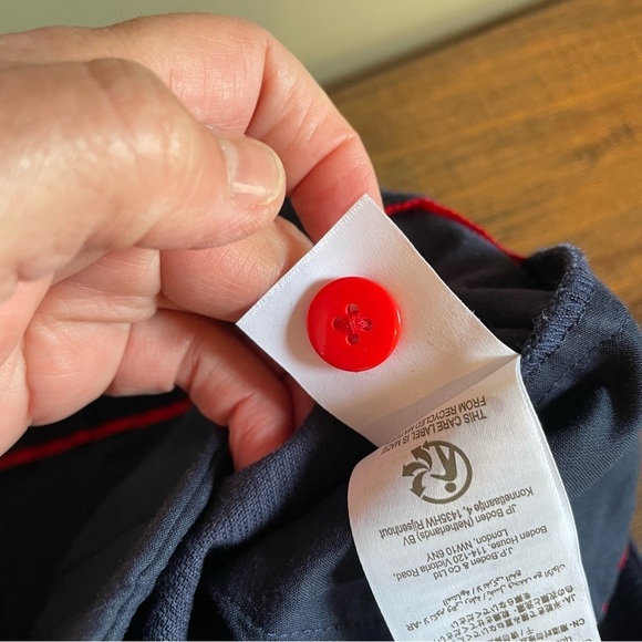 Boden Corduroy flare pants US size 10R Navy - Picture 6 of 8